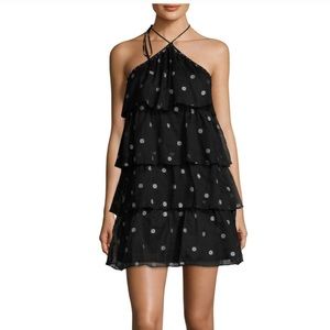 NWOT St. Roche Beaded “Estrella” Halter Dress